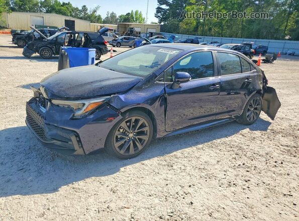 5YFS4MCE0RP169269 2024 TOYOTA LL Синий Передняя левая четверть