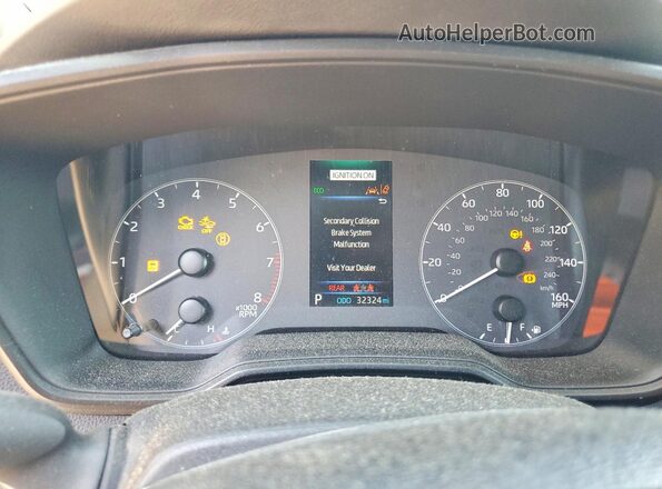 5YFS4MCE0RP169269 2024 TOYOTA LL Синий Вид щитка приборов