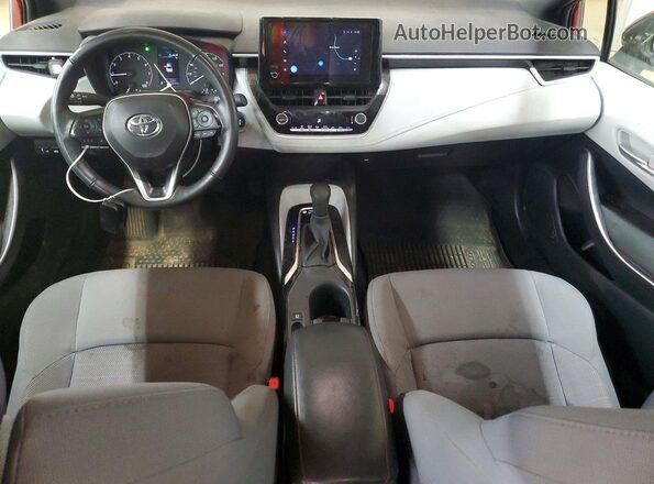 5YFS4MCE0RP183172 2024 TOYOTA COROLLA Red წინა პანელის ხედი
