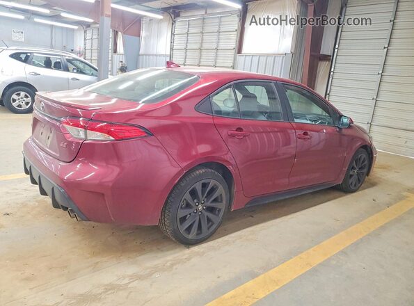5YFS4MCE0RP183172 2024 TOYOTA COROLLA Red უკანა მარჯვენა
