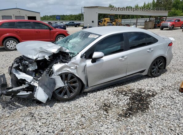 5YFS4MCE0SP233865 2025 TOYOTA COROLLA Silver Vista tres cuartos delantera izquierda