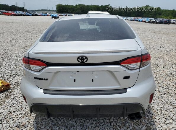 5YFS4MCE0SP233865 2025 TOYOTA COROLLA Silver Vista trasera