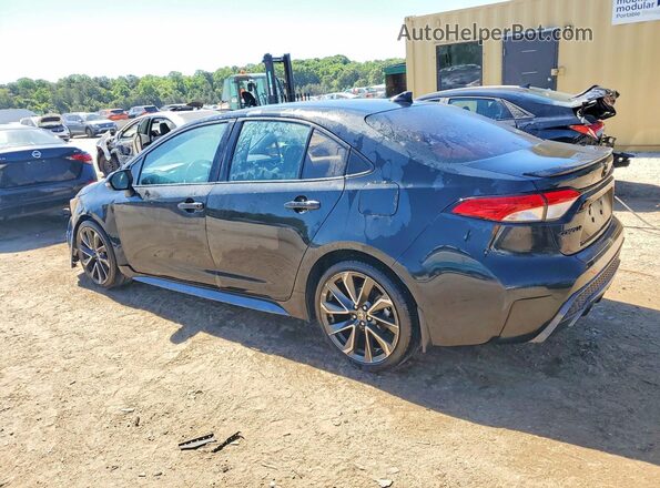 5YFS4MCE1MP076902 2021 TOYOTA COROLLA Black Հետևի ձախ