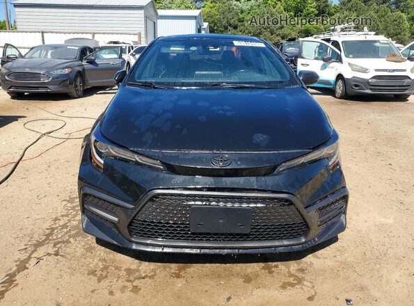 5YFS4MCE1MP076902 2021 TOYOTA COROLLA Black Դիմացի տեսք