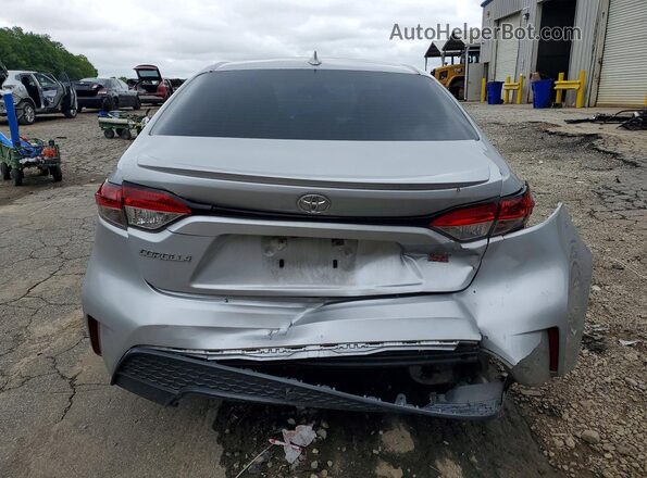 5YFS4MCE1NP114162 2022 TOYOTA COROLLA Silver Rear view