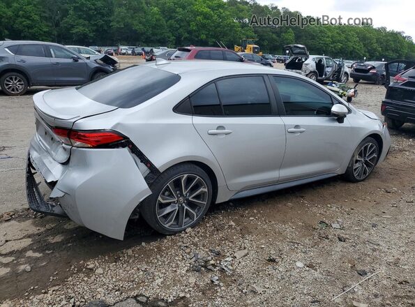 5YFS4MCE1NP114162 2022 TOYOTA COROLLA Silver Rear right