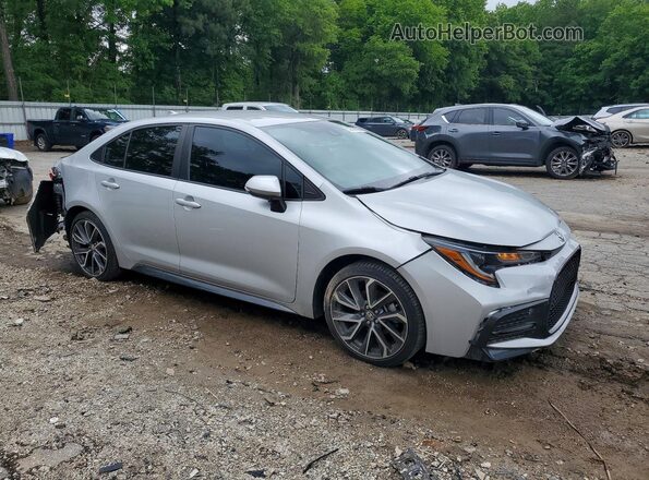 5YFS4MCE1NP114162 2022 TOYOTA COROLLA Silver Front right