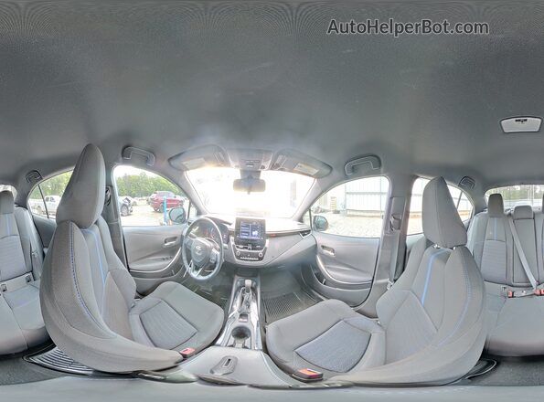 5YFS4MCE1NP114162 2022 TOYOTA COROLLA Silver VIN sticker view