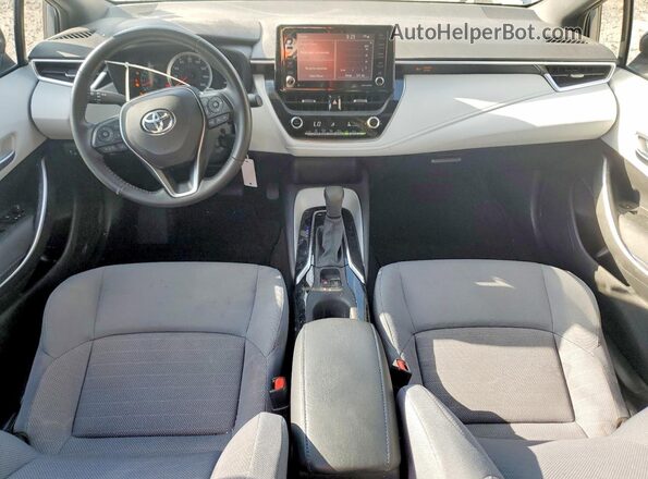 5YFS4MCE1NP119782 2022 TOYOTA COROLLA Синий Вид панели приборов