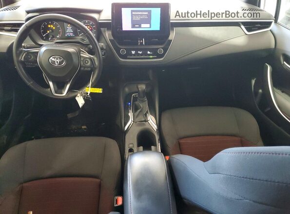 5YFS4MCE1RP211223 2024 TOYOTA COROLLA Белый Вид панели приборов