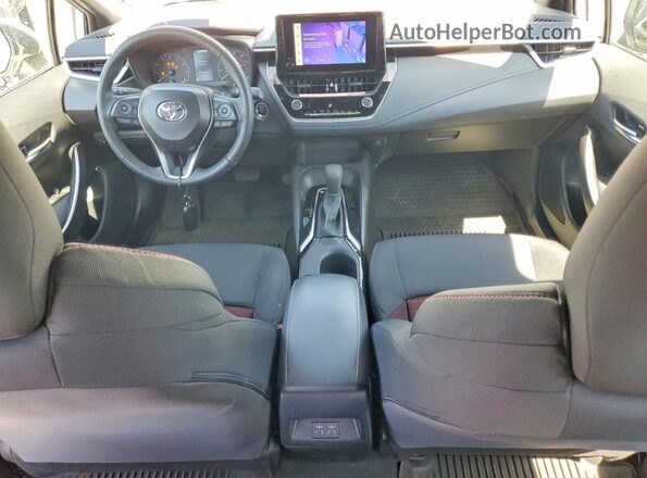 5YFS4MCE1SP238072 2025 TOYOTA COROLLA White Dashboard view