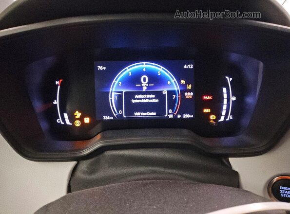 5YFS4MCE1TP253110 2026 TOYOTA LL Blue Սարքավորումների վահանակի տեսք