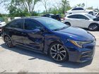 2021 Toyota Corolla Se Синий vin: 5YFS4MCE2MP085964