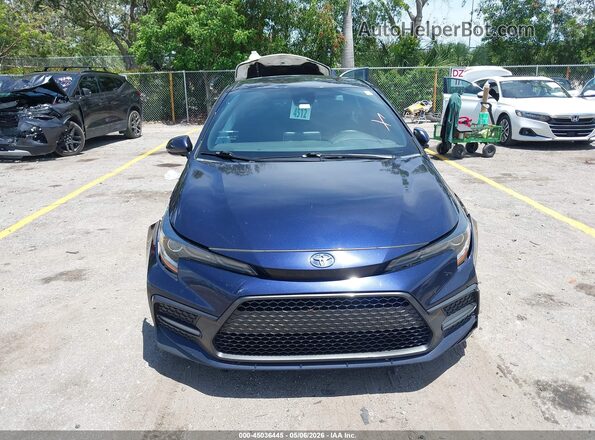 5YFS4MCE2MP085964 2021 TOYOTA LL Синий Вид щитка приборов