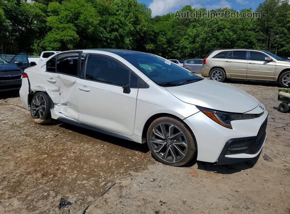 5YFS4MCE2NP114087 2022 TOYOTA COROLLA Белый Передняя правая четверть