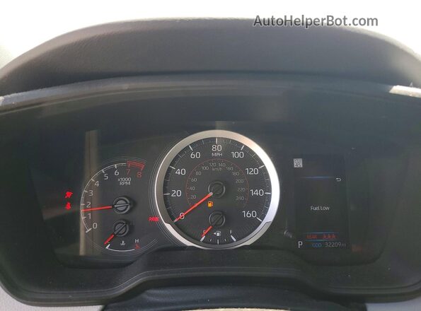 5YFS4MCE2NP114087 2022 TOYOTA COROLLA Белый Вид щитка приборов