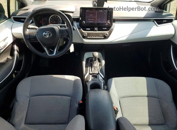 5YFS4MCE2NP114087 2022 TOYOTA COROLLA Белый Вид панели приборов