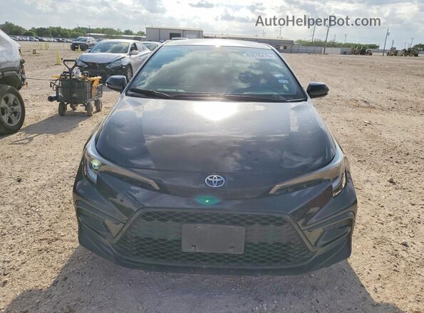 5YFS4MCE2PP143155 2023 TOYOTA COROLLA Black Front view