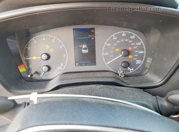 5YFS4MCE2PP143155 2023 TOYOTA COROLLA Black Instrument cluster view