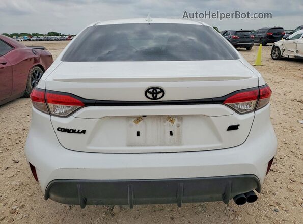 5YFS4MCE2PP154348 2023 TOYOTA COROLLA White Вид ззаду