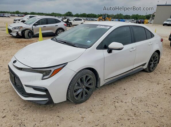 5YFS4MCE2PP154348 2023 TOYOTA COROLLA White Передня ліва чверть