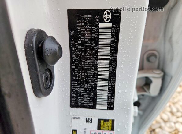5YFS4MCE2RP214065 2024 TOYOTA COROLLA White Widok komory silnika