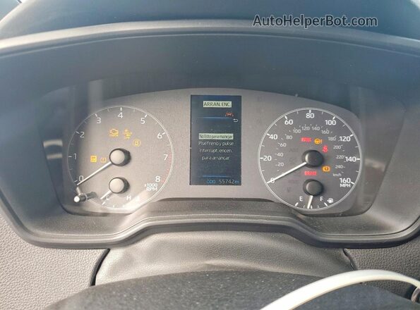5YFS4MCE2RP217130 2024 TOYOTA COROLLA Gray Вид щитка приладів
