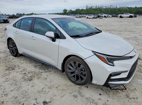 5YFS4MCE2SP223547 2025 TOYOTA COROLLA Белый Передняя правая четверть