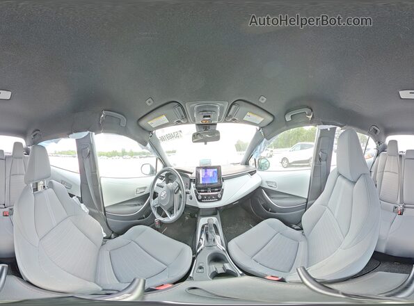 5YFS4MCE2SP223547 2025 TOYOTA COROLLA Белый Вид наклейки с VIN-кодом