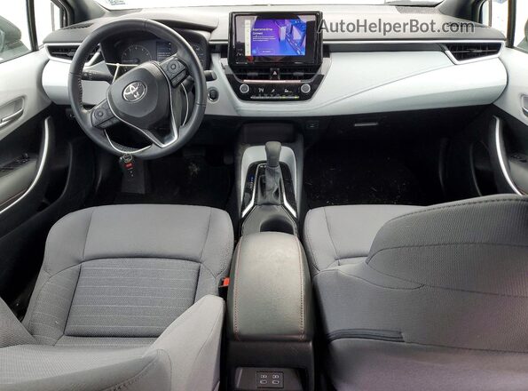 5YFS4MCE2SP223547 2025 TOYOTA COROLLA Белый Вид панели приборов