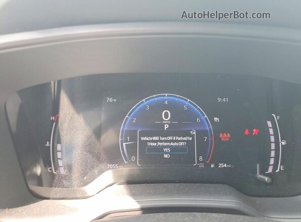 5YFS4MCE2TP267159 2026 TOYOTA COROLLA Blue Սարքավորումների վահանակի տեսք