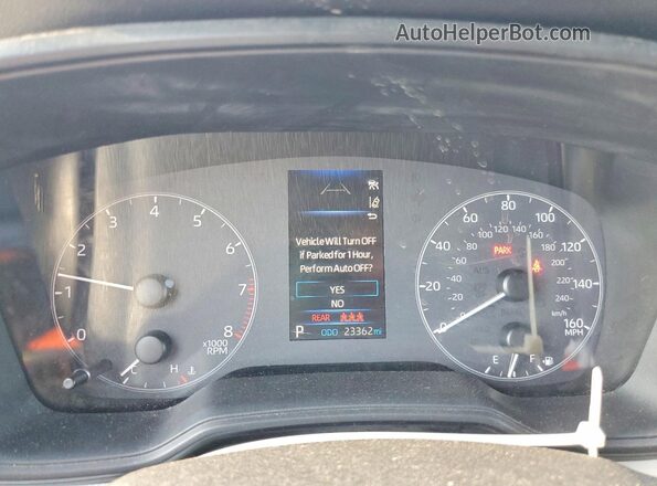 5YFS4MCE3PP143813 2023 TOYOTA COROLLA Синий Вид щитка приборов
