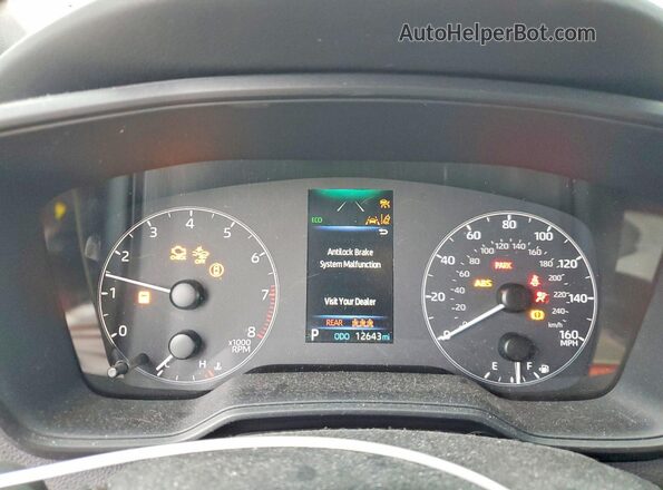5YFS4MCE3RP185398 2024 TOYOTA COROLLA Maroon Widok zestawu wskaźników