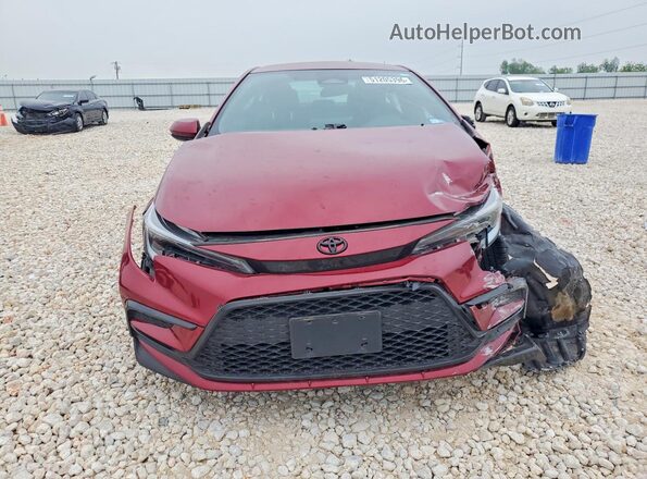 5YFS4MCE3RP185398 2024 TOYOTA COROLLA Maroon Widok z przodu