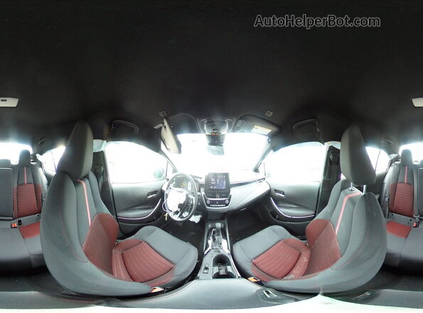 5YFS4MCE3RP185398 2024 TOYOTA COROLLA Maroon Widok naklejki z numerem VIN