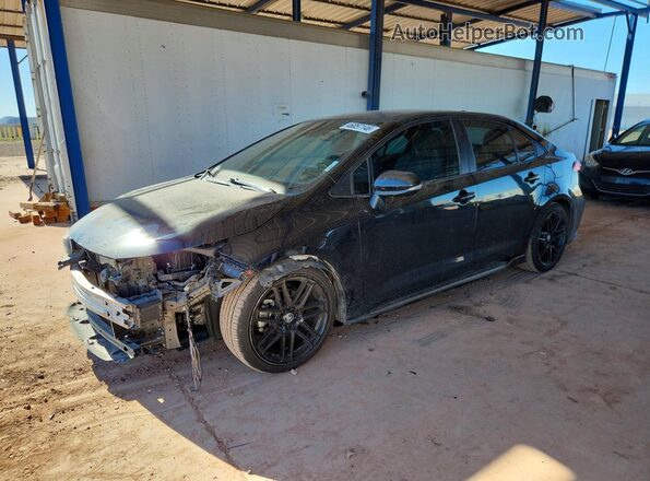 5YFS4MCE4MP090535 2021 TOYOTA LL Черный Передняя левая четверть