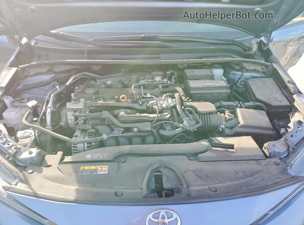 5YFS4MCE4PP159311 2023 TOYOTA COROLLA Silver Rear interior view