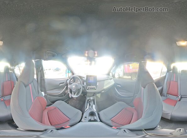 5YFS4MCE4PP159311 2023 TOYOTA COROLLA Silver VIN sticker view