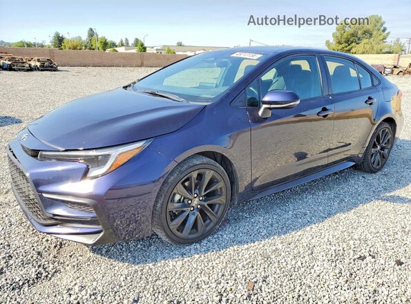 5YFS4MCE4RP189881 2024 TOYOTA COROLLA Синий Передняя левая четверть