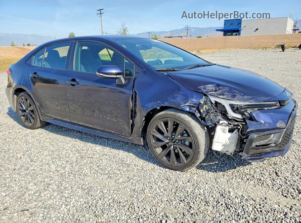 5YFS4MCE4RP189881 2024 TOYOTA COROLLA Синий Передняя правая четверть