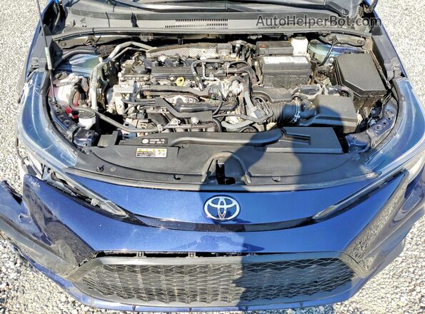 5YFS4MCE4RP189881 2024 TOYOTA COROLLA Синий Вид задней части салона