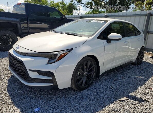 5YFS4MCE4RP210146 2024 TOYOTA COROLLA White Передня ліва чверть