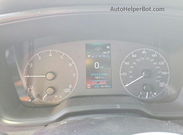 5YFS4MCE4RP210146 2024 TOYOTA COROLLA White Вид щитка приладів