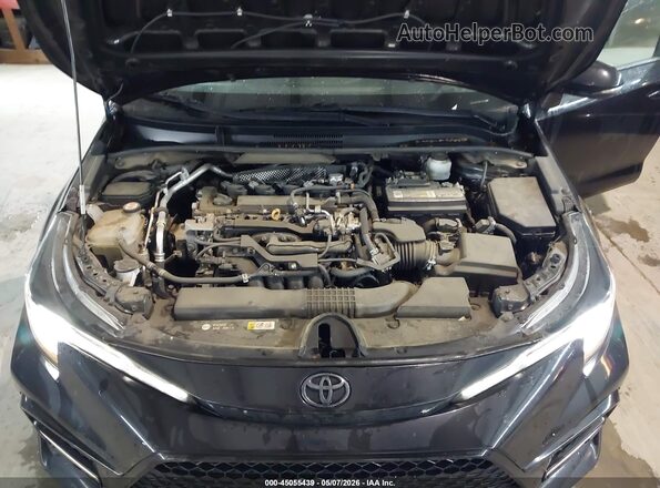 5YFS4MCE5MP058256 2021 TOYOTA COROLLA Black Вид ззаду