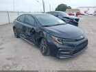 2021 Toyota Corolla Se Black vin: 5YFS4MCE5MP085991