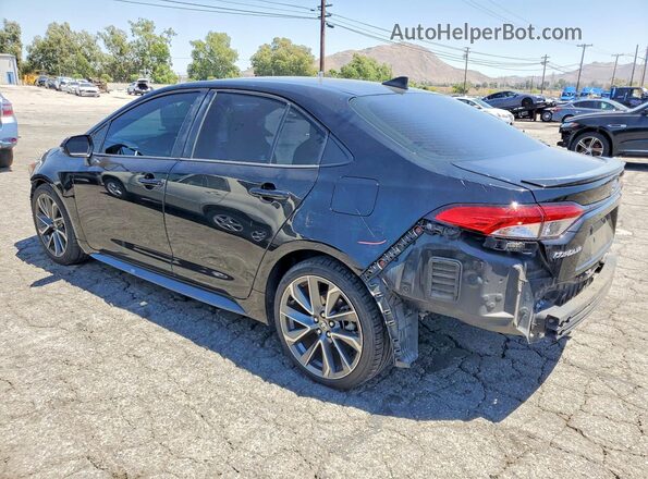5YFS4MCE5MP096411 2021 TOYOTA COROLLA Black Rear left