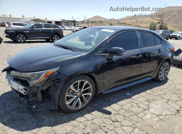 5YFS4MCE5MP096411 2021 TOYOTA COROLLA Black Front left