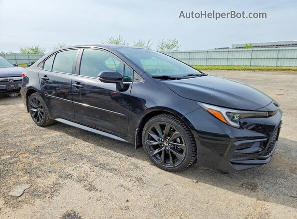 5YFS4MCE5PP139973 2023 TOYOTA COROLLA Black Przód prawy