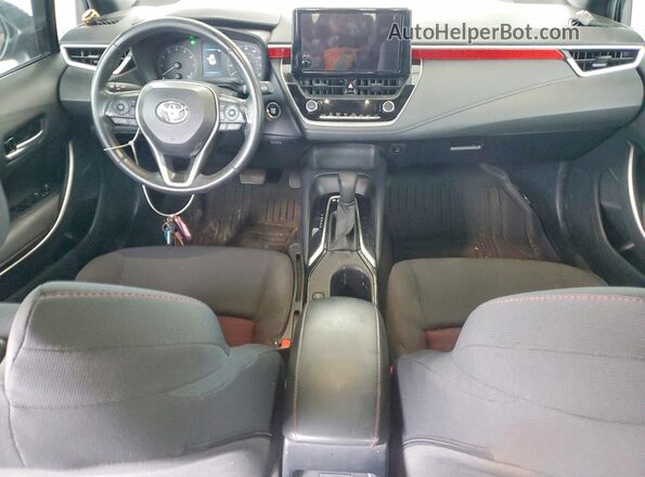 5YFS4MCE5PP144414 2023 TOYOTA COROLLA Gray Vista del salpicadero