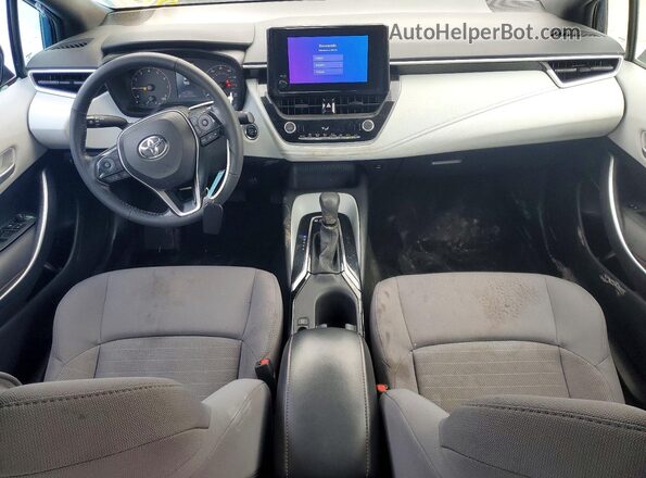5YFS4MCE5PP146745 2023 TOYOTA COROLLA Black წინა პანელის ხედი
